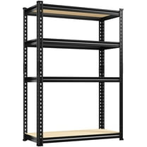 REIBII 4 Tier Garage Shelves for Storage Shelving Adjustable Units 56.7"H Heavy Duty Shelf