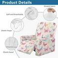 thumbnail image 5 of Whosucclay Colorful Butterfly Star Print Recliner Cover 4-Pieces Reclining Covers with Pocket Stretch Recliner Chair Covers with Elastic Band Washable Furniture Protector for Pets, Kids, 5 of 8
