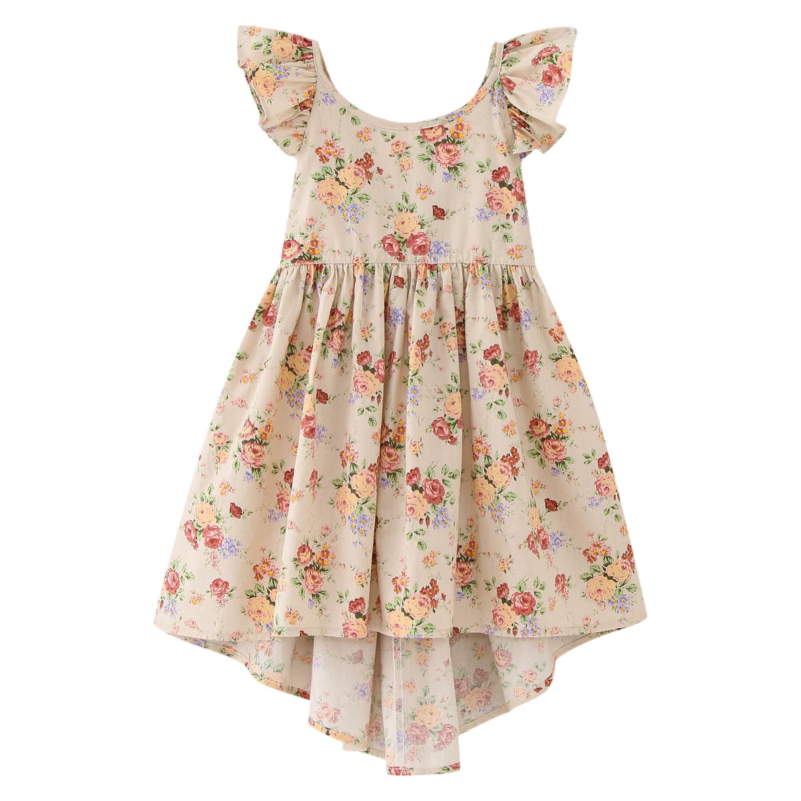 Girls long floral dress 2025