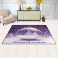 thumbnail image 3 of Non-Slip Area Rug 31"x20" Indoor Washable Floor Mats Carpet Printed for Living Room, Bedroom, Home Decor Snow and Glass Ball, 3 of 7