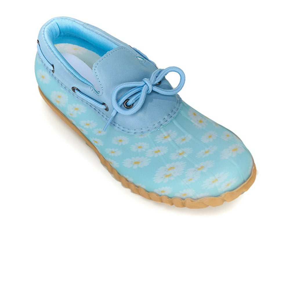 Bigbolo Women's Printed Duck ShoesBlue6