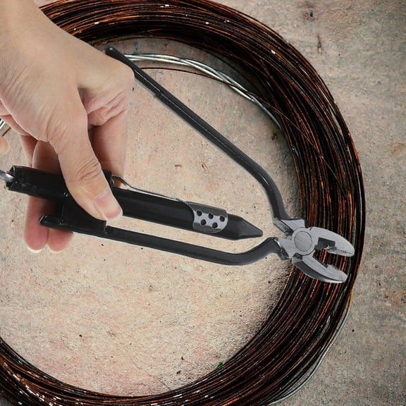 YOSADIER 1Pack Carbon Steel Safety Wire Pliers for Electrician Wire Twisting Tool 8.25x2.36x0.59in