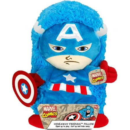 14" Captain America Hideaway Pet