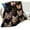 Cats Shock, variant on Cardinal Bird Throw - Soft, Warm & Cozy Fleece Blanket for Couch, Sofa, Bed Perfect for Girls, Boys, Women, Men, Kids & Adults
