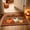 C, variant on Halloween Coir Doormat, Pumpkin Maple Leaf NonβSlip Welcome Floor Mat for Front Porch Fall Home Decoration