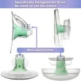 thumbnail image 5 of Nenesupply 2nd Generation 21mm Flange Inserts Compatible with 24mm Flange of Elvie OG Elvie Stride Spectra Momcozy Willow Reduce 24mm to 21mm Replace Elvie Inserts Not Original Elvie Pump Parts, 5 of 6