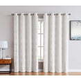 thumbnail image 2 of WARM HOME DESIGNS 1 Panel of 52" x 84" Off White Ivory 100% Blackout Insulated Total Blackout Bedroom Curtains, 2 of 5