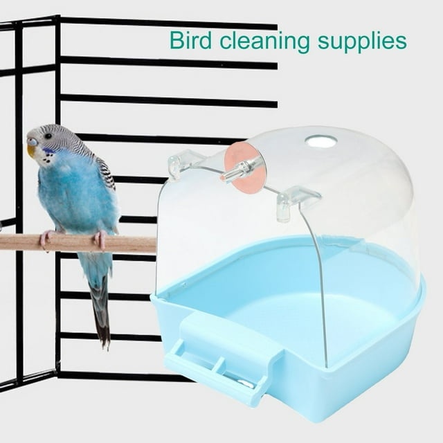 MesaSe Cage Robuste pour Perruche Trou d'Injection d'Eau Fournitures pour Oiseaux Multi-Usage