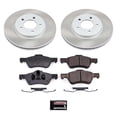 thumbnail image 2 of PowerStop Front Semi-Coated Rotor and Low-Dust Ceramic Brake Pad Kit SC4581, 2 of 3