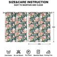 thumbnail image 2 of Graceful Botanical Curtains 2 Panels 42x54 Inch, Rod Pocket Blackout Drapes for Bedroom and Peaceful Corners, 2 of 2