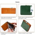 thumbnail image 3 of Tonnylam Cartera De Piel Auténtica Para Hombre, Tarjetero Antirrobo De Piel De Vaca De Primera Capa, Monedero De Gran Capacidad Con Cremallera, 3 of 7