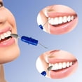 thumbnail image 5 of ACDANC 2Pcs Reusable Dental Picks Kit Portable Teeth Stain Plaque Remover with Keychain,Tartar Eraser Tool Set for Travel,Pets&Oral Hygiene,Blue, 5 of 8