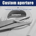thumbnail image 3 of Goriertaly Easy To And Clean Kitchen Faucet Absorbent Mat Made With Silicone Home Silicone Faucet Mat Grey, 3 of 6