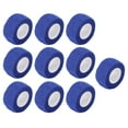 thumbnail image 3 of 10 Pcs Bandage Auto-Adhésif Multifonctionnel Protection des Doigts Bandage Élastique Cohésif 0.98 X 78.74ind Bleu Foncé, 3 of 14