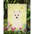 thumbnail image 3 of Caroline's Treasures BB6042GF Easter Eggs Westie Flag Garden Size , Small, multicolor, 3 of 3