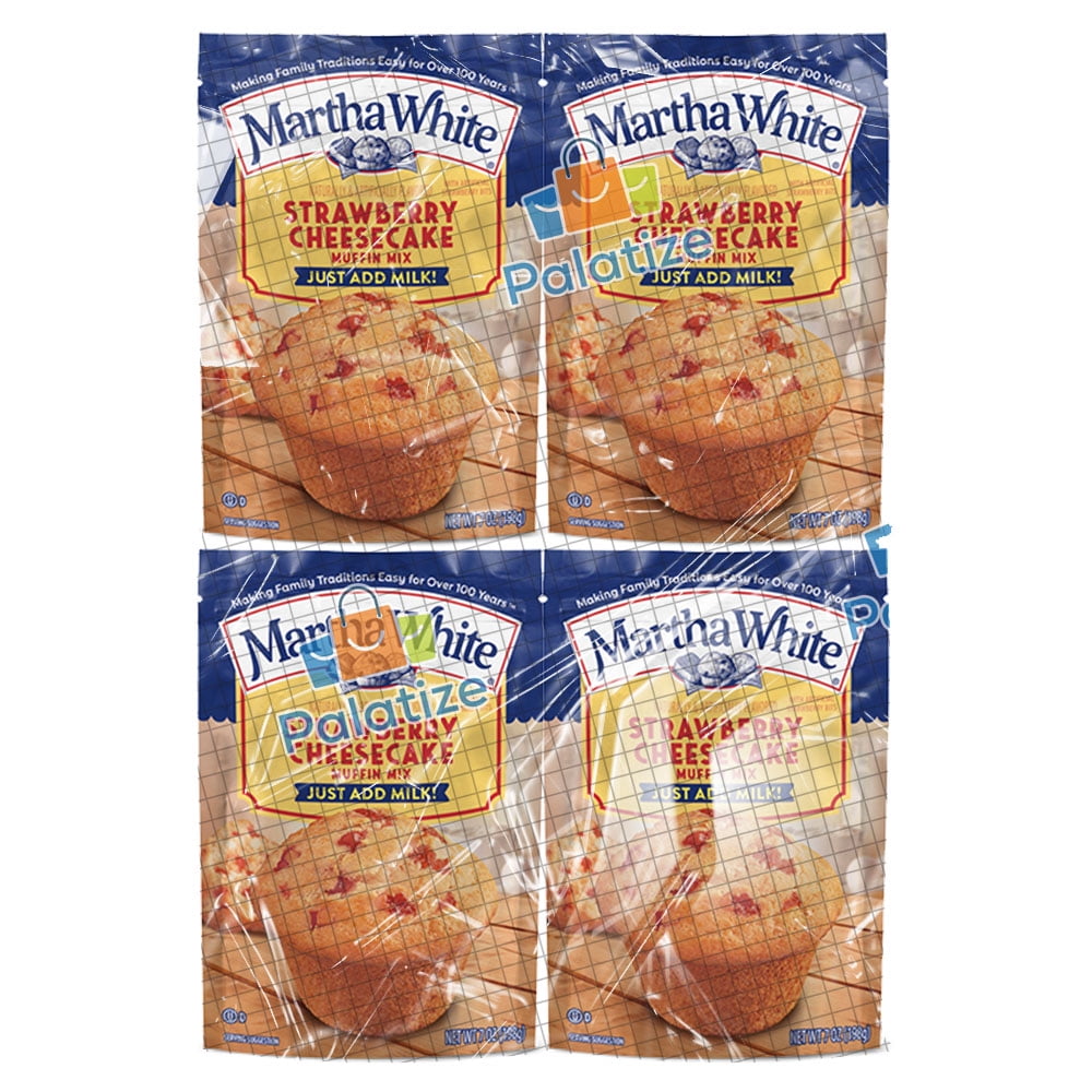 Martha White Strawberry Cheesecake Muffin Mix, 7 oz