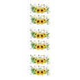thumbnail image 1 of Wosthever 2 uds pegatinas de pared de flores murales de plantas extraíbles tipo de sala de estar Type1 NO1, 1 of 6