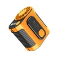 thumbnail image 3 of Ventilador de cintura Strade Fareast Limited ventilador portátil pequeño ventilador de cinturón ajustable recargable ventilador Personal para interiores oficinas trabajo Naranja, 3 of 8