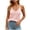 *Pink, variant on VBVC Women's Waffle Lace Trim Tank Top , Ladies' Scalloped V Neck Adjustable Strap Blouse , Summer Layering Camisole For Women,Beige,S-2XL