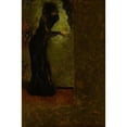 thumbnail image 2 of Édouard Vuillard 11x14 Black Ornate Wood Framed Double Matted Museum Art Print Titled: The Wings at the Theatre De L'Oeuvre (circa 1894), 2 of 5