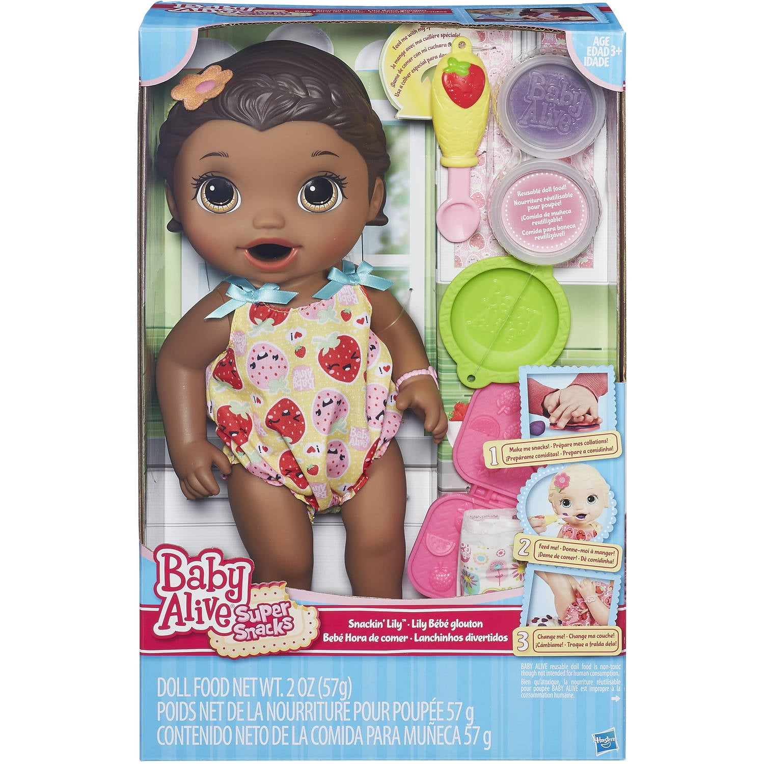 baby alive snackin lily walmart