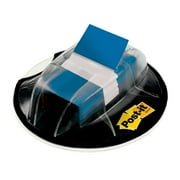 Post-it Page Flags in Desk Grip Dispenser, 1 in. x 1 3/4 in., Blue, 200/Dispenser
