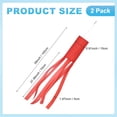 thumbnail image 3 of 2Pack 100cm Calcetín de Viento Bandera Calcetines de Viento Coloridos Decoración Colgante para Jardín Rojo, 3 of 7