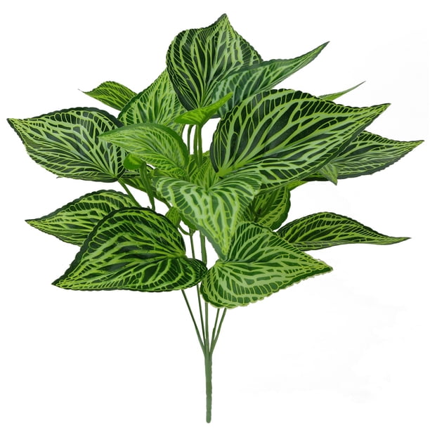 Inteprter Ramo de hojas de plantas artificiales, simulación de hojas de eneldo verde, ramo de para el hogar y la Oficina, decoración de plantas Plantas Artificiales No.03 Inteprter HA7138-03B