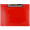 Red, variant on 17x11 Clipboard Acrylic Panel Featuring an 11" Hinge Clip Red