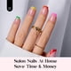 thumbnail image 3 of Press On Nails Beetles Summer, 210 unidades, 7 colores, cuadrados cortos, 3 of 7