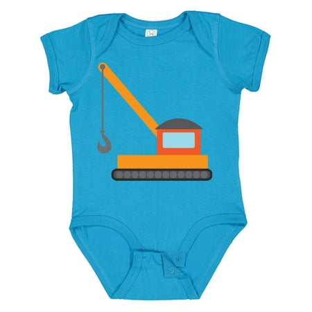 

Inktastic Kids Construction Crane Boys or Girls Baby Bodysuit