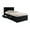 Black, variant on Pemberley Row Engineered Wood White Twin Captain Storage Bed Rectangular 85.6" Unassembled