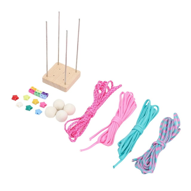 Herramienta Para Tejer Con Puño De Mono, Cuerda Para Hacer Bolas De Paracord, Varillas De Acero Inoxidable, Uso Versátil Para Decoración, Manualidades Y Colgantes