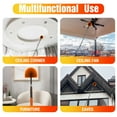 thumbnail image 3 of LAANPOLE 26FT Reach Cobweb Duster with Extension Pole, Spider Web Brush for Cleaning Extendable, Professional Ceiling and Corner Dusters for Outdoor Indoor Use, 3 of 7