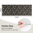thumbnail image 5 of Dark Christmas Golden Reindeer Pattern Kitchen Rug Mat,Kitchen Runner Rugs Non Skid Washable,Decorative Kitchen Floor Mats for Kitchen,Sink,Laundry,17"X47", 5 of 5