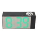 thumbnail image 5 of Reloj despertador de proyección con puerto de carga USB, reloj Digital de brillo ajustable con proyector giratorio de 180 grados para techo, 5 of 5