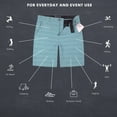 thumbnail image 6 of Visive Men's Hybrid Quick Dry Shorts - Stretch Fabric for Golf, Swimming, Hiking - Stylish Casual Wear - Big & Tall Sizes up to 44 - Versatile Land & Sea Comfort - Ultimate Comfort with Classic Fit, 6 of 9