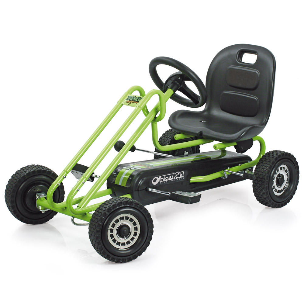 Hauck Lightning Ride-On Pedal Go-Kart Activity Green or Pink - image 7 of 9