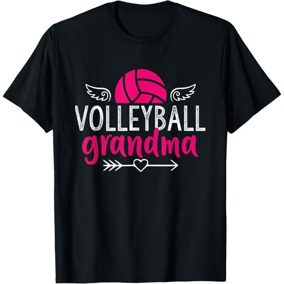 Volleyball Player Grandma Volleyball Lover Volleyball Women T-Shirt