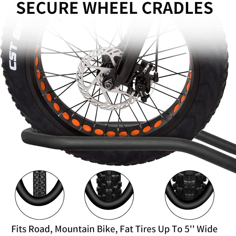 Tow hitch hotsell bike rack walmart