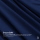 thumbnail image 4 of Dreamlab Juego de Sábanas Lisas de Lujo Microfibra Ultra Suaves y Transpirables Azul Marino Matrimonial 4 Piezas, 4 of 9