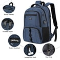thumbnail image 4 of Mochila escolar antirrobo para ordenador portátil Kadilong para hombre, 4 of 7