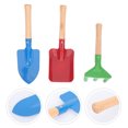 thumbnail image 2 of EeaseCA 1 Set Kids Gardening Tools Metal Small Sand Shovel Mini Rake Planting Tools, 2 of 7