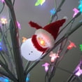 thumbnail image 5 of Ganfancp Muñeco de Nieve Luces de Navidad Adornos Decoración Luces Colgantes Árbol de Navidad Ofertas Flash 1X Colgante, 5 of 5