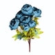 thumbnail image 1 of Ramo de flores de peonía artificial Oficina en casa Decoración floral falsa Boda Ramo de flores de seda, Azul Eigraketly HA7181-08B, 1 of 5