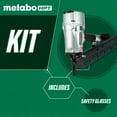 thumbnail image 3 of Metabo HPT Framing Nailer, Pro-Preferred Pneumatic Power Nailer & Framing Tool For Flooring, Roof Decking & More, Rapid Response Cylinder Valve, 21° 2" to 3-1/4" Plastic Collated Nails, NR83A5(S), 3 of 9