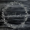 thumbnail image 2 of Kimberly, Allen 26x26 Gold Ornate Wood Framed with Double Matting Museum Art Print Titled - Gather, 2 of 4