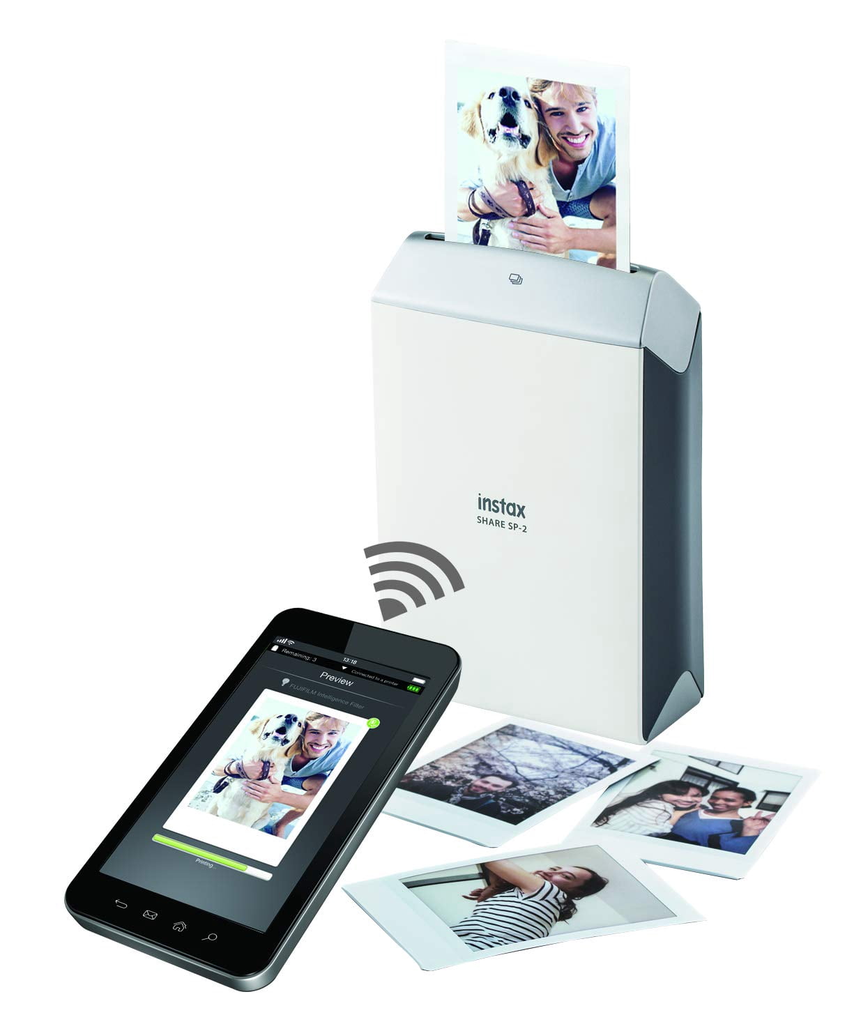 Fujifilm INSTAX Share SP-2 Mobile Printer (Silver)