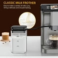 thumbnail image 3 of WildBreak Espresso Machine 20 Bar, Cappuccino Machine, 750ml Steam Milk Frother, 1350W, Gray, 3 of 8