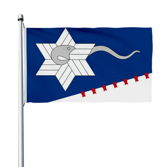 Aihccy Branch Davidians Flag with Brass Grommets Size - 3x5Ft